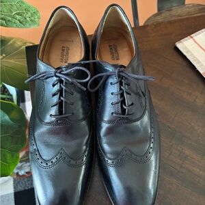 Johnston & Murphy Classic Black Oxfords